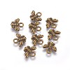Tibetan Style Alloy Charms TIBEP-A123292-AB-FF-3