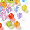 Transparent Acrylic Beads X-MACR-S370-A10mm-1
