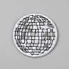 Polyester Iron on/Sew On Patches PATC-WH0022-04B-1