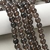 Natural Ice Obsidian Beads Strands G-P590-A03-10mm-01-1