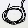 Glass Beads Strands EGLA-J028-3x3mm-02-2