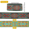 Ethnic 5M Style Embroidery Polycotton Ribbons OCOR-FG0001-42A-2