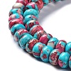Synthetic Turquoise Beads Strands G-C034-02B-4