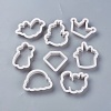 Food Grade Plastic Cookie Cutters DIY-L020-12-1
