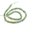 Natural Apatite Beads Strands G-F674-02-6mm-2