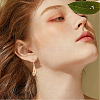 40Pcs Brass Earring Hooks KK-BBC0021-73-6