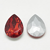 Pointed Back Glass Rhinestone Cabochons RGLA-T081-10x14mm-07-2