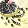 100Pcs Opaque Acrylic Beads OACR-CJ0002-50-5