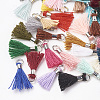 Polycotton(Polyester Cotton) Tassel Pendant Decorations X-FIND-S275-P-M-1