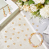 30Pcs Brass Bead Frame KK-SC0006-49-6