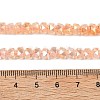 Imitation Jade Glass Beads Strands EGLA-F167-03A-03-4