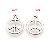 Tibetan Style Alloy Charms LS-LF11179Y-2