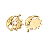 304 Stainless Steel Rhinestone Pendants STAS-Z166-24G-04-2
