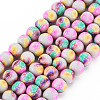 Handmade Polymer Clay Beads Strands CLAY-N008-055-04-1