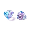 Transparent Glass Beads GLAA-B003-02P-6