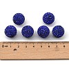 Grade A Rhinestone Pave Disco Ball Beads RB-Q105-9-4