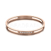 Ion Plating(IP) 304 Stainless Steel Bangles BJEW-E277-29B-RG-1