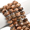 Natural Feldspar Beads Strands G-L642-H04-01-1