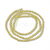 Cubic Zirconia Beads Strands G-F596-48C-3mm-2