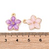 Zinc Alloy Enamel Pendants X-PALLOY-I124-10G-2