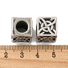 316 Surgical Stainless Steel European Beads STAS-Q326-03AS-03-3