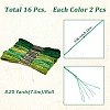2 Bags 6-Ply Cotton Embroidery Floss DIY-DJ0005-18B-2