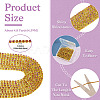 4.8 Yards Iron Rhinestone Cup Chains CH-TA0001-10F-4