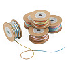 5 Rolls 5 Colors Segment Dyed Macrame Cotton Cord OCOR-TA0004-05B-3