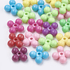 Opaque Solid Color Acrylic Beads MACR-S296-04-1