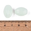Handmade Ribbed Lampwork Beads LAMP-N042-01C-3