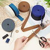 6 Colors Flat Polycotton Ribbon OCOR-BC0006-21A-3