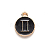 Alloy Enamel Pendants ENAM-S124-01B-08I-2