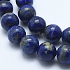 Natural Lapis Lazuli Beads Strands X-G-E483-17-8mm-3