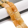 Natural Topaz Jade Beads Strands G-T047-B05-01-2