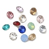 Pointed Back & Back Plated Glass Rhinestone Cabochons GLAA-B012-60A-1