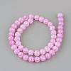 Synthetic Crackle Quartz Beads Strands GLAA-S134-10mm-03-2