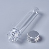 Clear Tube Plastic Bead Containers CON-WH0039-02-140mm-2