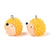 Autumn Theme Opaque Resin Pendants X-RESI-T028-78-1