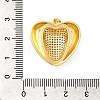 Brass Micro Pave Cubic Zirconia Pendants KK-A266-03A-G-3