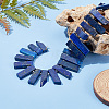 ARRICRAFT 1 Strand Natural Lapis Lazuli Beads Strands G-AR0005-29-4