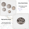 50Pcs 5 Styles 3-Hole Brass Buttons BUTT-OC0001-47B-4