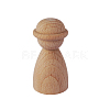 Unfinished Wood Building Block AJEW-U015-06A-1