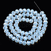 Electroplate Glass Beads Strands EGLA-A034-J2mm-A04-3