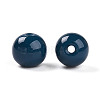 Opaque Solid Color Glass Beads GLAA-N007-8mm-A06-2