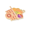 Thanksgiving Day Alloy Enamel Pendants ENAM-I076-01G-11-2