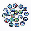 Glass Cabochons GGLA-S036-18A-2