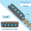 Ethnic Style Embroidery Polyester Ribbons OCOR-WH0070-10A-05-2