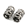 316 Surgical Stainless Steel European Beads STAS-Q326-03AS-02-2