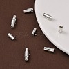 Brass Locking Tube Magnetic Clasps MC079-S-5