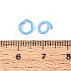 Spray Painted Iron Open Jump Rings IFIN-T017-04C-04-3